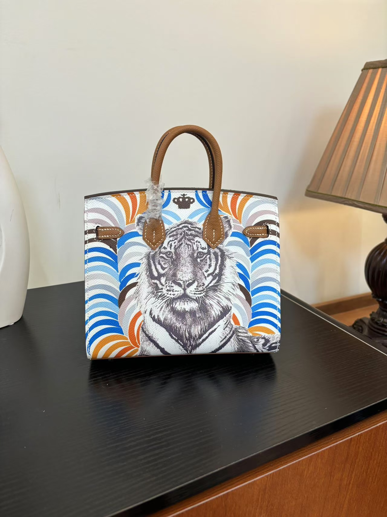 Birkin hand-painted house bag 20 custom