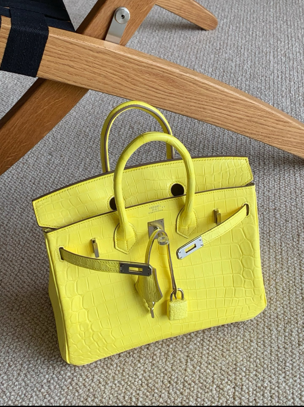 25-30 gold buckle boreal satin forged aurora crocodile matte