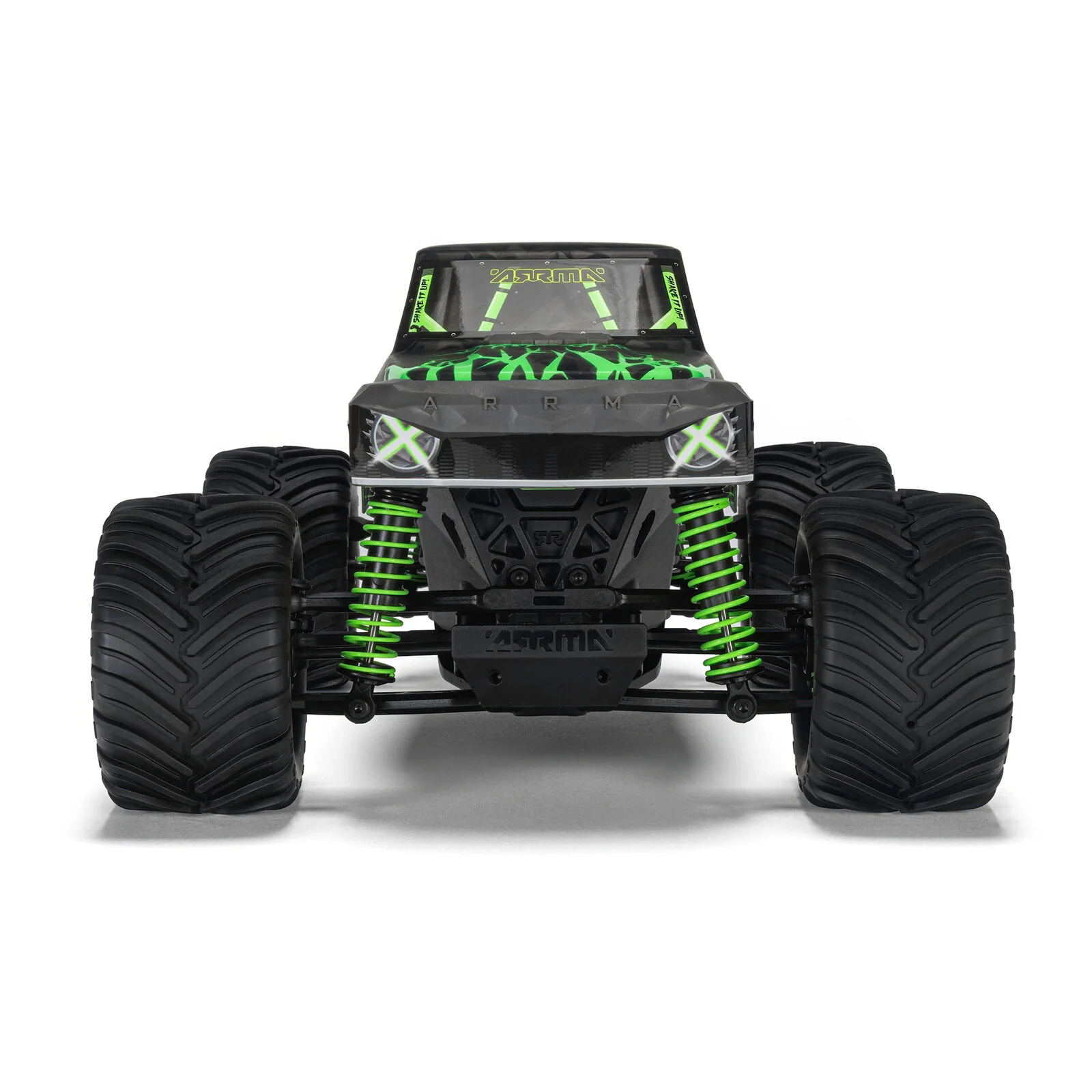 ARRMA 1/16 QUAKE GROM 4X4 Brushed Monster Truck RTR – Green (ARA2137T2)