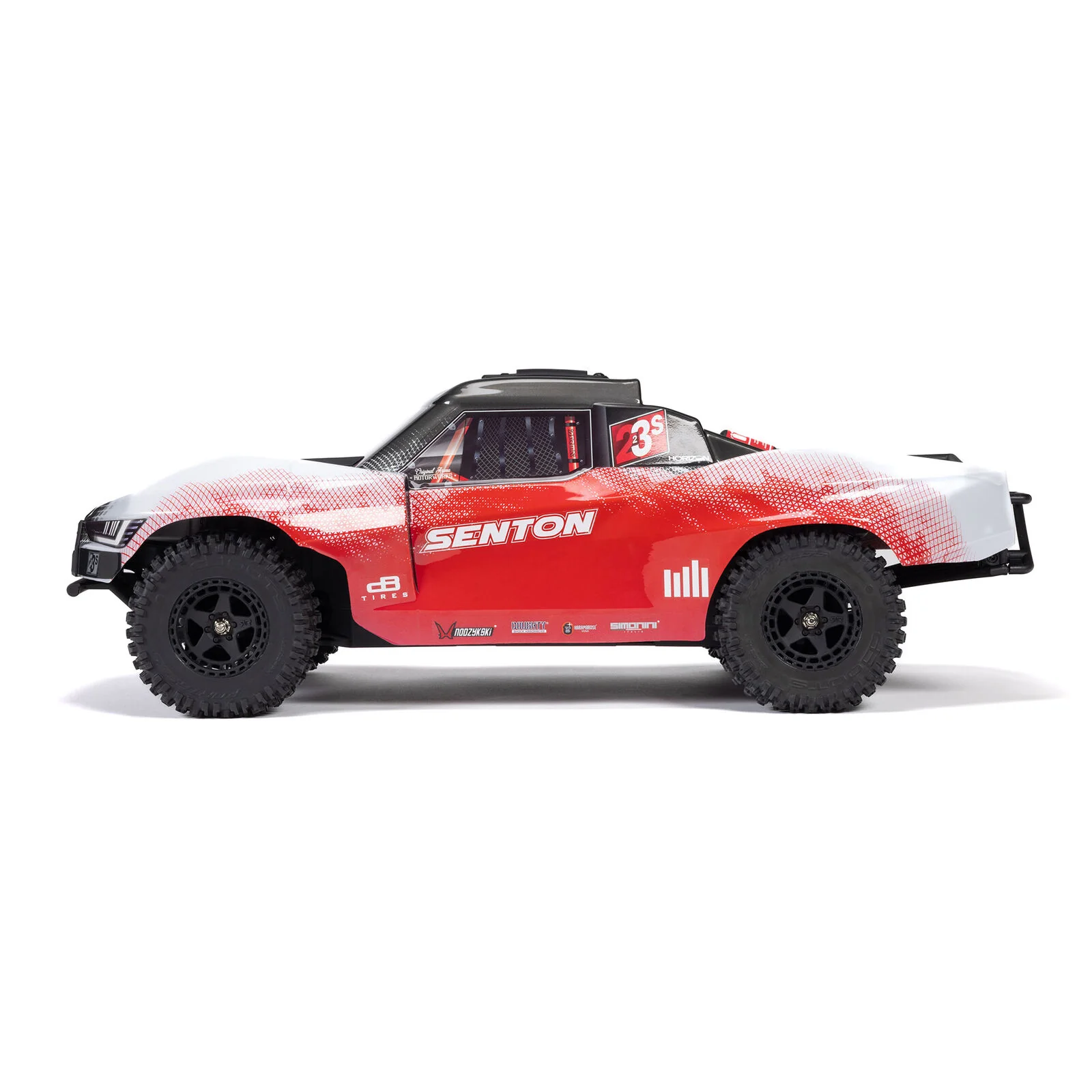 ARRMA 1/10 SENTON 223S BLX Brushless 4X4 Short Course Truck RTR with DSC, Red